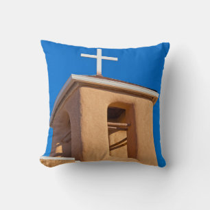 USA, New Mexico. Top Rancho De Taos Cushion