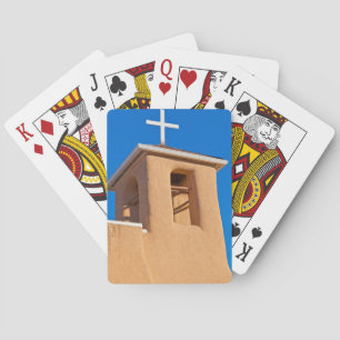 USA, New Mexico. Top Rancho De Taos Playing Cards
