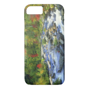 USA, New York. A waterfall in the Adirondack iPhone 8/7 Case