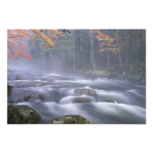 USA, New York, Adirondacks, Big Moose River Photo Print