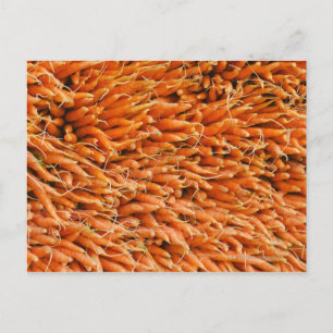 USA, New York City, Carrots for sale Postcard