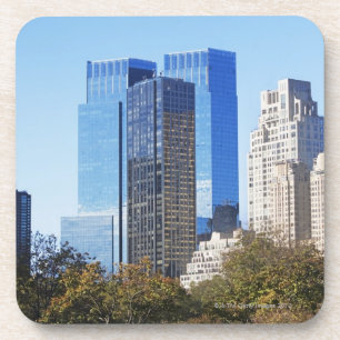 USA, New York City, Central Park with skyline Coaster