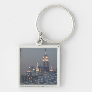 USA, New York City, View of Manhattan Bridge, Key Ring