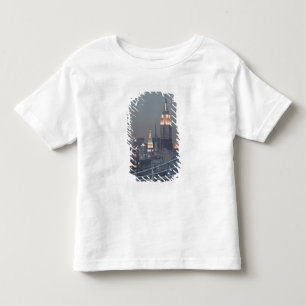 USA, New York City, View of Manhattan Bridge, Toddler T-Shirt