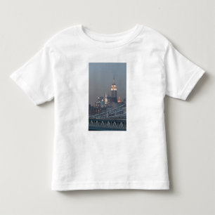 USA, New York City, View of Manhattan Bridge, Toddler T-Shirt