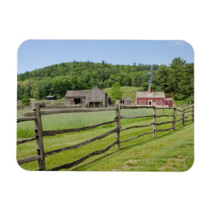 USA, New York, Cooperstown, Farmers' Museum Magnet