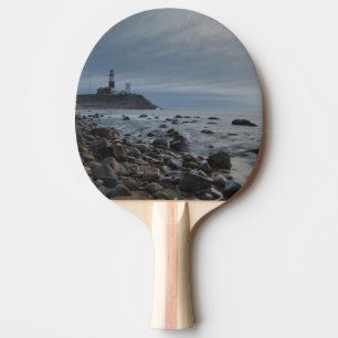 USA, New York, East Hampton. Montauk Point Ping Pong Paddle