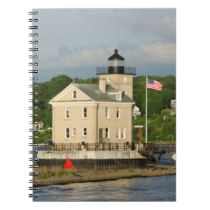USA, New York, Kingston, Hudson River. Rondout Notebook