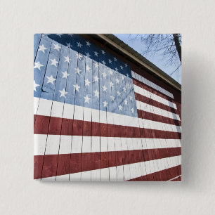 USA, New York, Long Island, The Hamptons. 15 Cm Square Badge