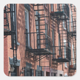 USA, New York, New York City, Brooklyn: Cobble Square Sticker