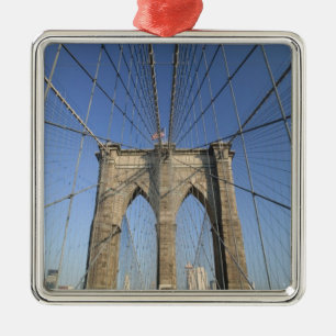 USA, New York, New York City, Brooklyn: Metal Tree Decoration