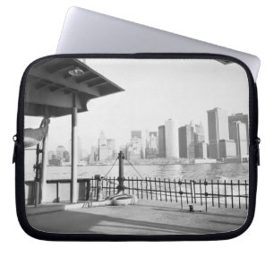USA, NEW YORK: New York City Lower Manhattan Laptop Sleeve