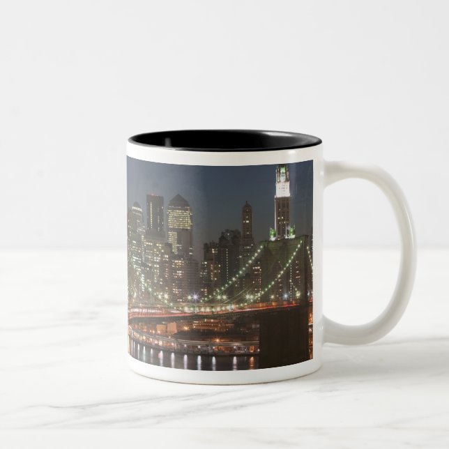 USA, New York, New York City, Manhattan: 10 Two-Tone Coffee Mug (Right)