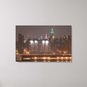 USA, New York, New York City, Manhattan: 14 Canvas Print