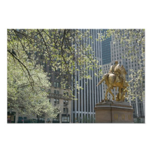 USA, New York, New York City, Manhattan: 16 Photo Print