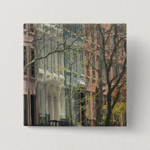USA, New York, New York City, Manhattan: 20 15 Cm Square Badge