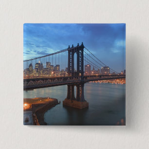 USA, New York, New York City, Manhattan: 26 15 Cm Square Badge