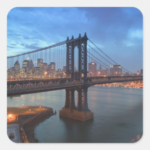 USA, New York, New York City, Manhattan: 26 Square Sticker