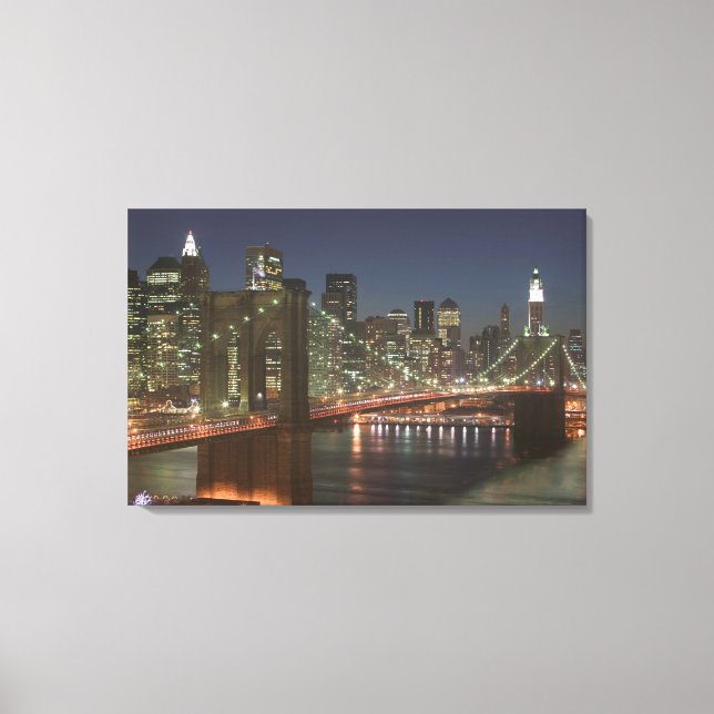 USA, New York, New York City, Manhattan: 2 Canvas Print (Front)