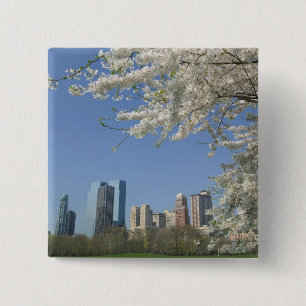 USA, New York, New York City, Manhattan: 4 15 Cm Square Badge