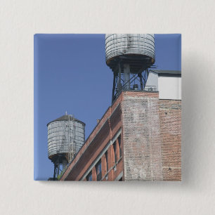 USA, New York, New York City, Manhattan: 5 15 Cm Square Badge