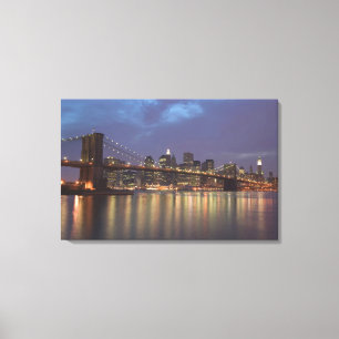 USA, New York, New York City, Manhattan: 6 Canvas Print