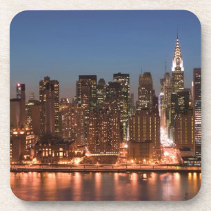 USA, New York, New York City, Manhattan: Aerial Coaster