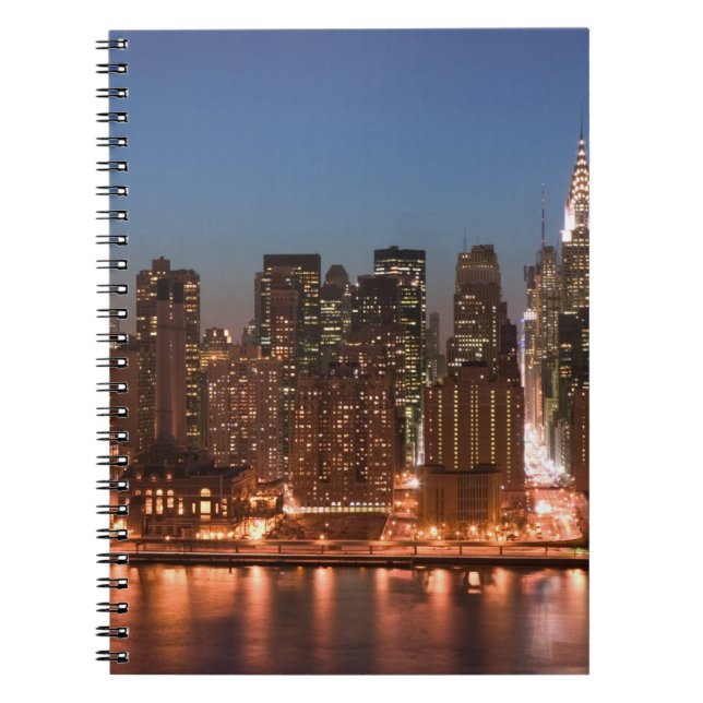 USA, New York, New York City, Manhattan: Aerial Notebook (Front)