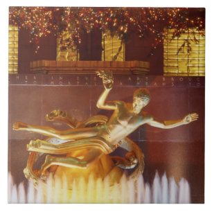 USA, New York, New York City, Statue of Tile