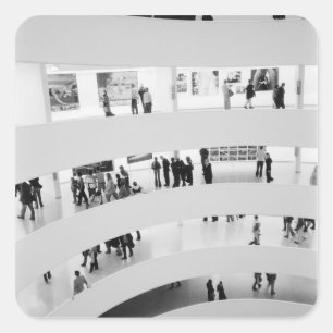 USA, New York, New York City: The Guggenheim 2 Square Sticker