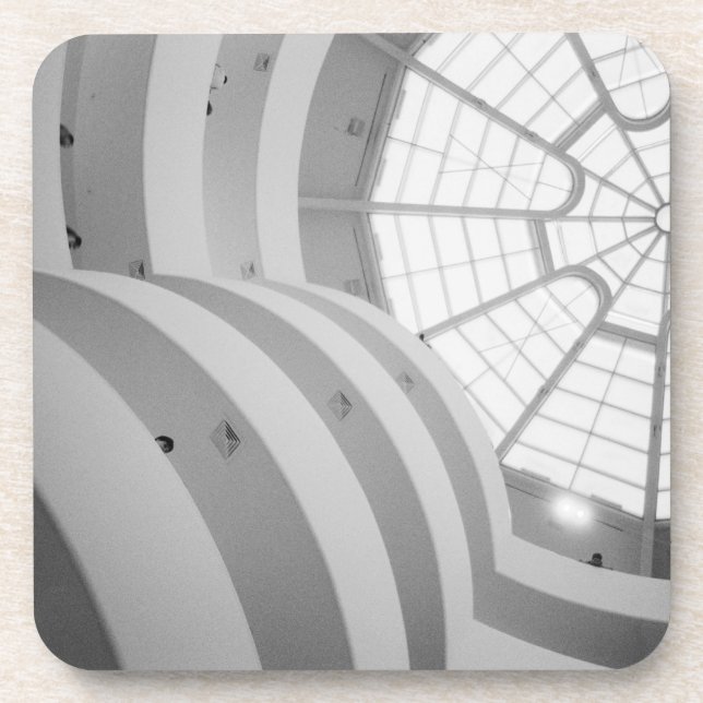 USA, New York, New York City: The Guggenheim 3 Coaster (Front)