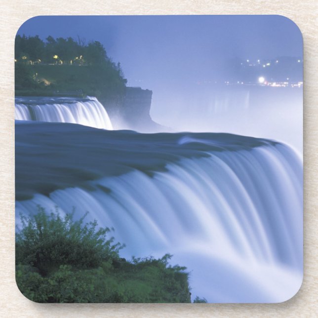 USA, New York, Niagara Falls. American Falls in Coaster (Front)