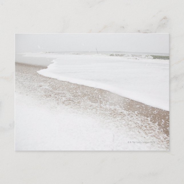 USA, New York State, Rockaway Beach, beach in Postcard (Front)