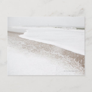 USA, New York State, Rockaway Beach, beach in Postcard