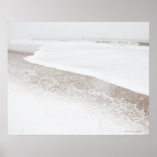 USA, New York State, Rockaway Beach, beach in Poster