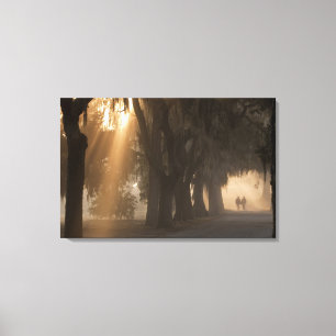 USA; North America; Georgia; Savannah. Boys Canvas Print