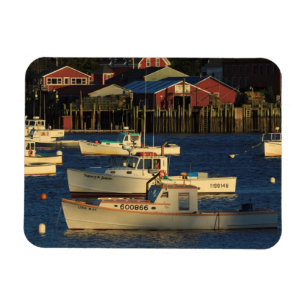 USA, North America, Maine, Bernard, Fishing Magnet