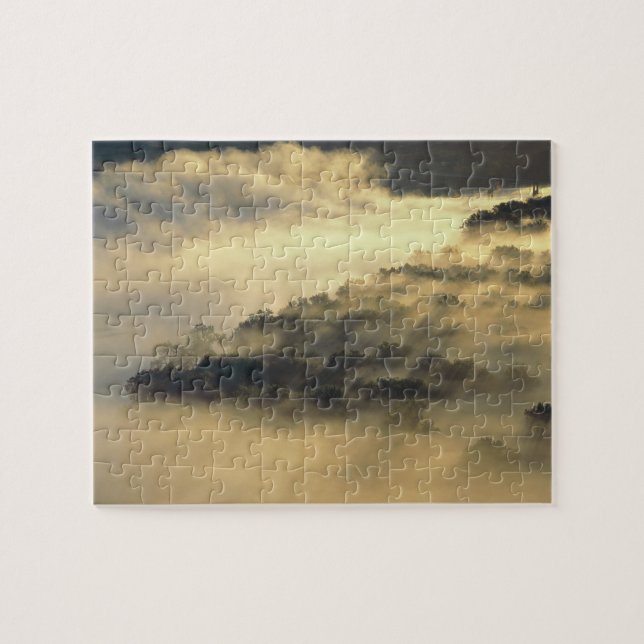 USA, North Dakota, Missouri River Valley. Jigsaw Puzzle (Horizontal)