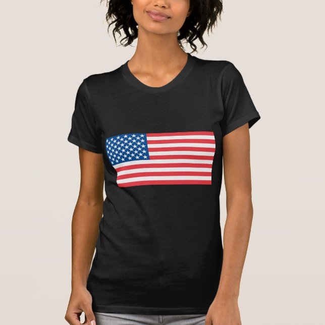 USA Official Flag T-Shirt (Front)