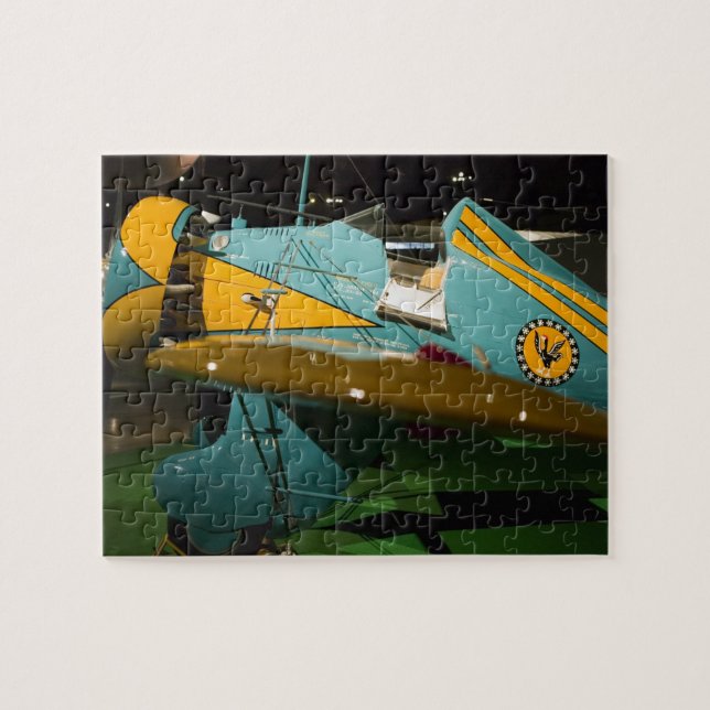 USA, Ohio, Dayton: US Air Force Museum and 2 Jigsaw Puzzle (Horizontal)