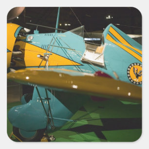 USA, Ohio, Dayton: US Air Force Museum and 2 Square Sticker