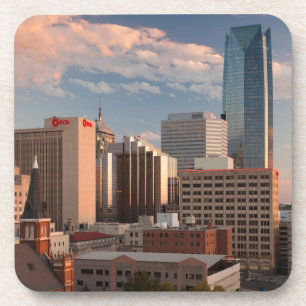 USA, Oklahoma, Oklahoma City, Elevated City Coaster