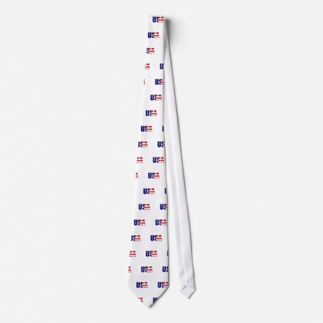 USA Olympics Souvenirs and Accessories Tie (Front)