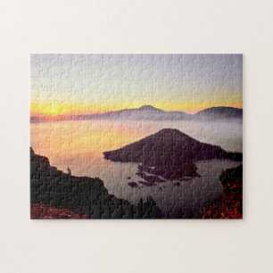 USA, Oregon, Crater Lake National Park 3 Jigsaw Puzzle