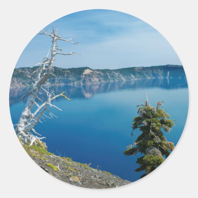 USA, Oregon, Crater Lake National Park 4 Classic Round Sticker (Front)