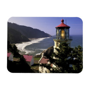 USA, Oregon, Florence. Heceta Head Lighthouse Magnet