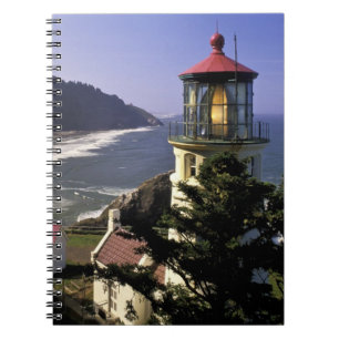 USA, Oregon, Florence. Heceta Head Lighthouse Notebook