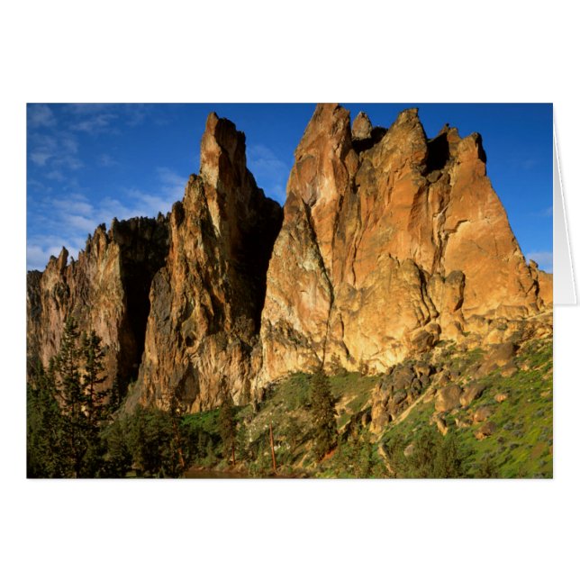 USA, Oregon, Granite Cliffs At Smith Rock State (Front Horizontal)