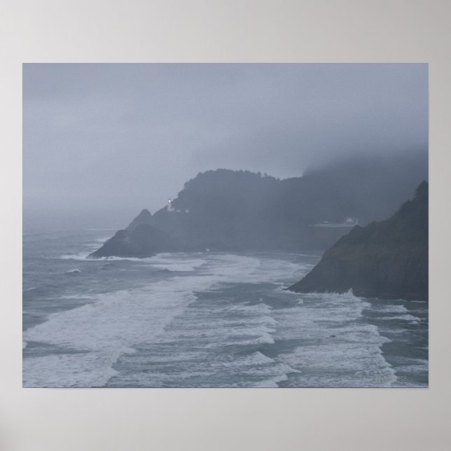 USA, Oregon, Heceta Head Poster (Front)