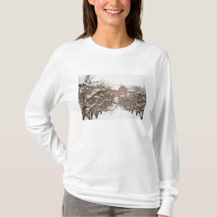 USA, Oregon, Hood River. Snow covered Apple T-Shirt